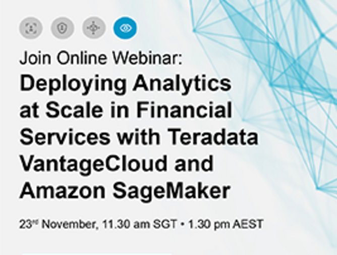Webinar: deploying analytics at scale in financial services